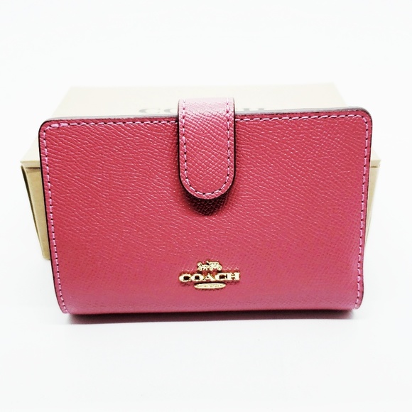 Coach Handbags - Coach Women's Magenta Small Wallet